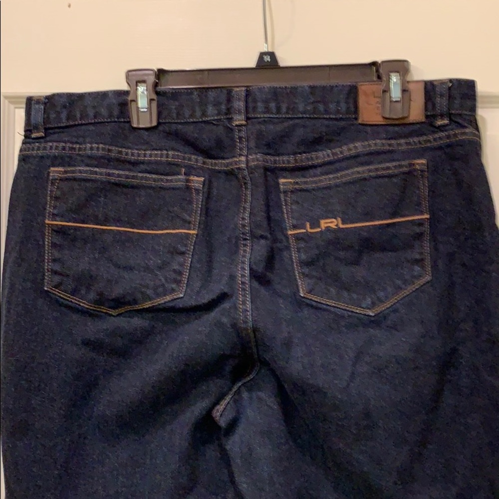 16W Ralph Lauren Classic Straight Dark Wash Jeans